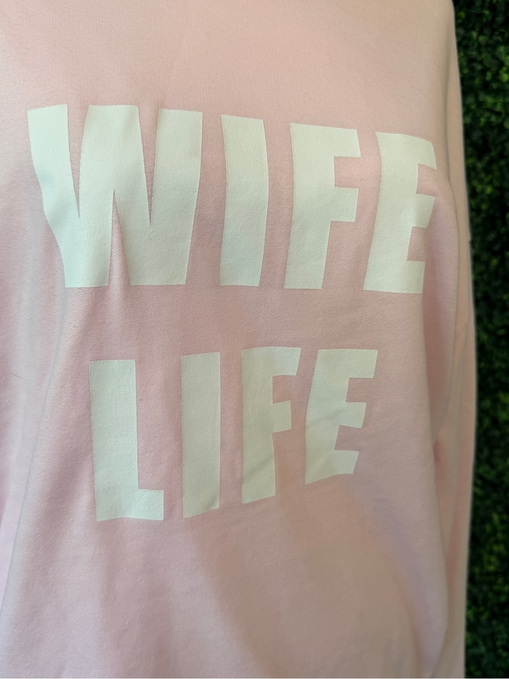 WIFE LIFE woman’s sweatshirt - wedding / engaged - Picture 4 of 13